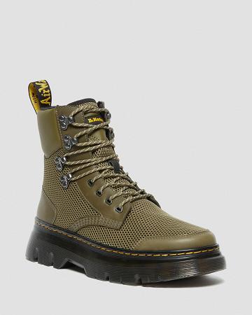 Botas Utilitarias Dr Martens Tarik Puntera Guard Mujer Verde Oliva Arena | MX 514LIS